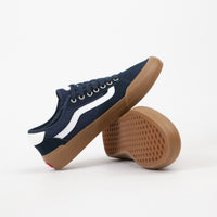 vans chima pro 2 shoes navy gum white