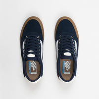 vans chima pro 2 shoes navy gum white