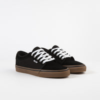 vans chukka low black black gum