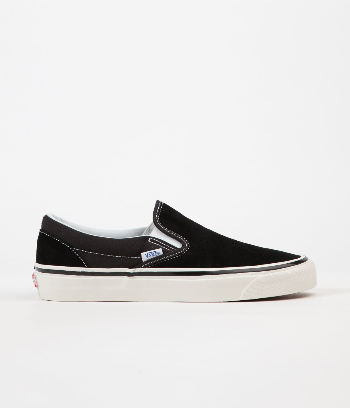 Vans Classic Slip On 98 DX Anaheim Factory Suede Shoes - OG Black ...