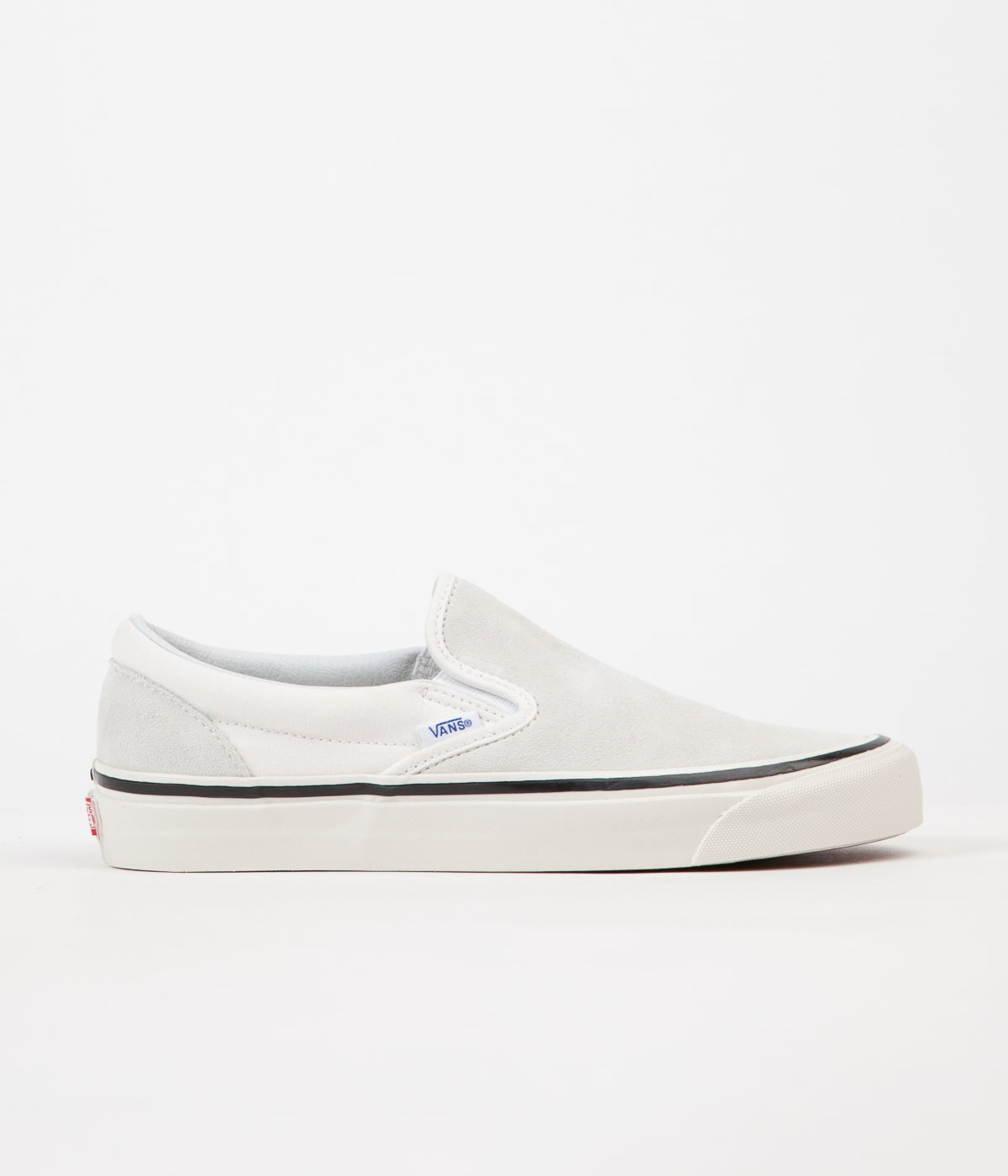 Vans Classic Slip On 98 DX Anaheim Factory Suede Shoes - OG White ...