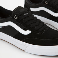 vans gilbert crockett pro black white