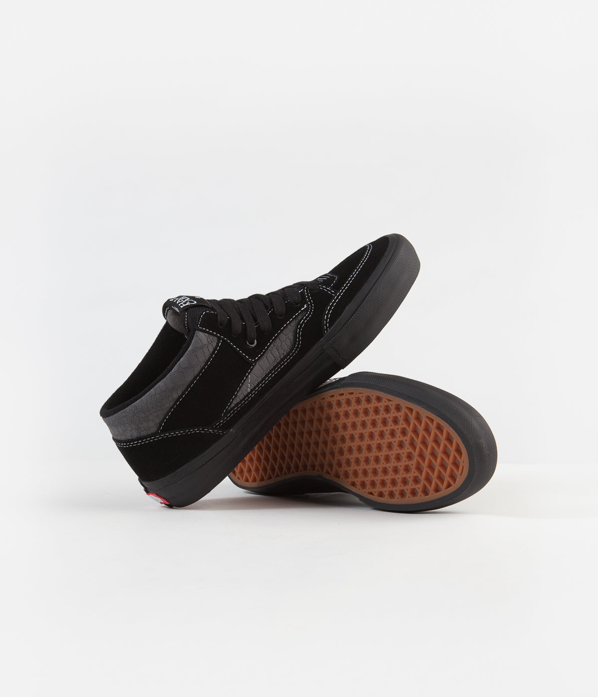 Download Vans Half Cab Pro '92 Shoes - (Croc) Black / Pewter | Flatspot