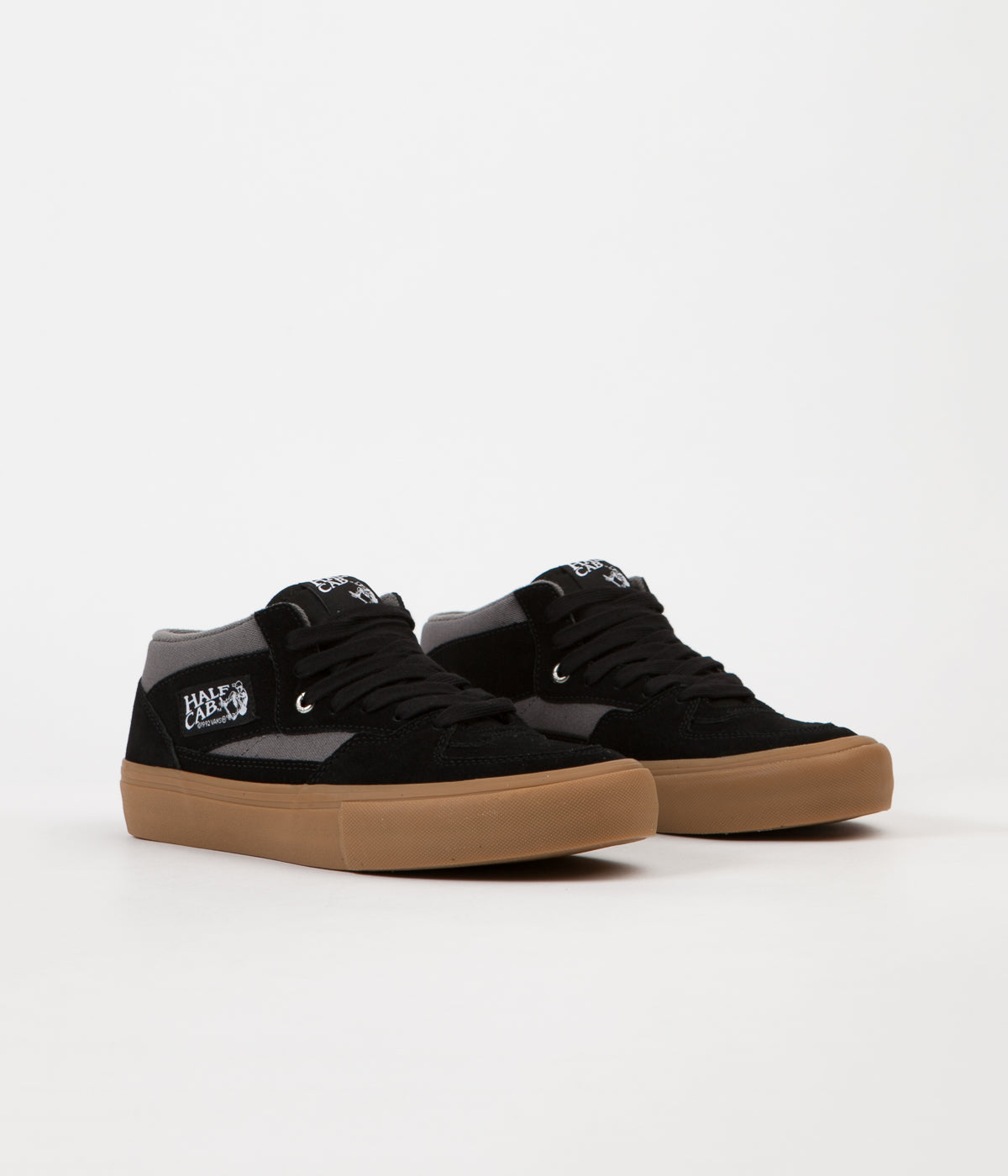 Vans Half Cab Pro Shoes - Black / Pewter / Gum | Flatspot