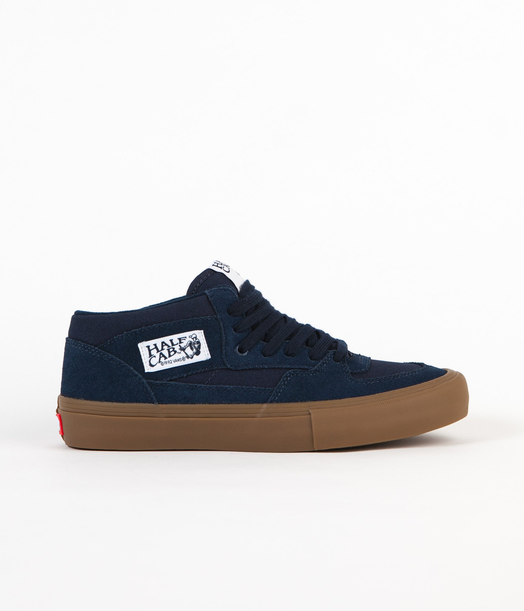 vans half cab navy blue