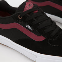 vans kyle walker pro black red