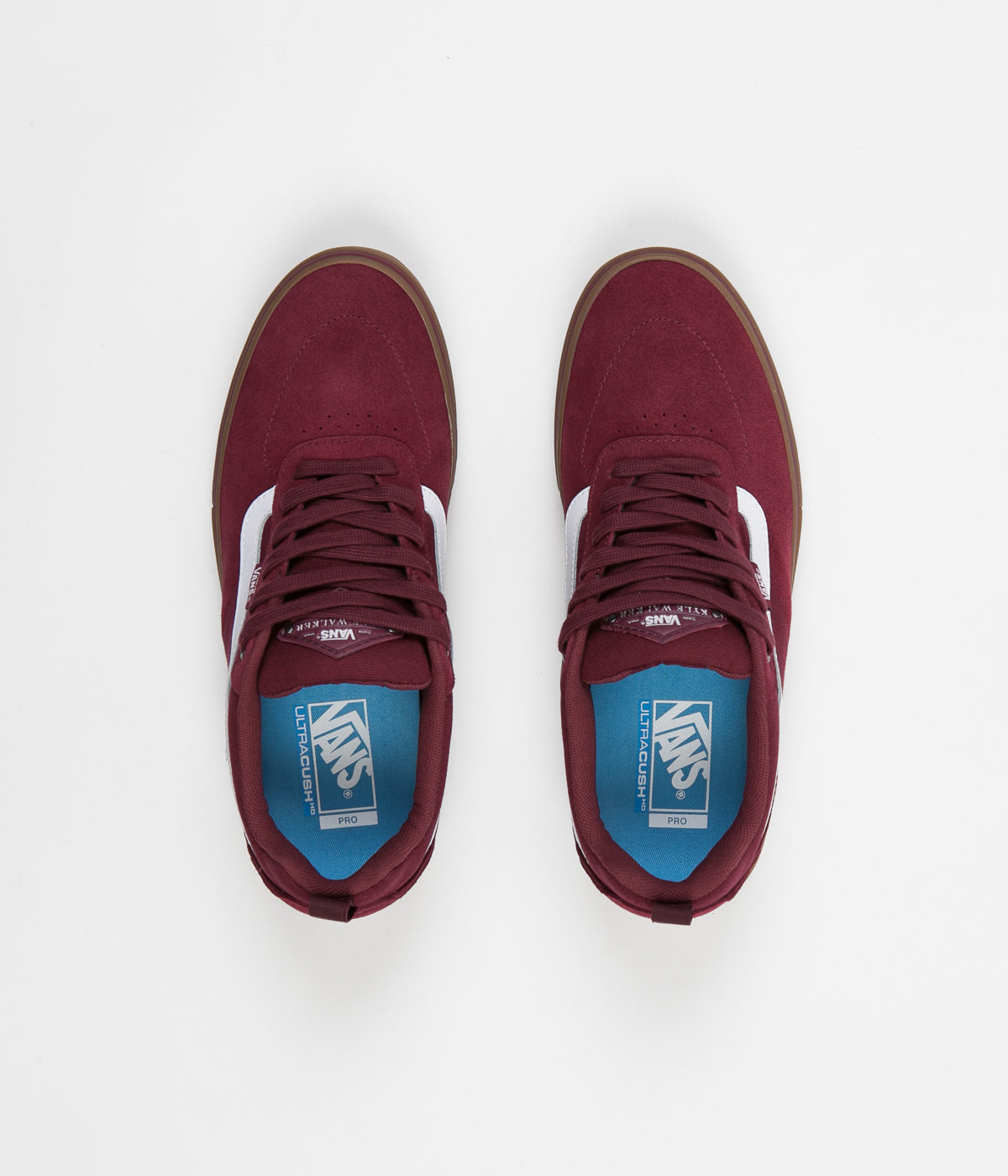 burgundy gum vans