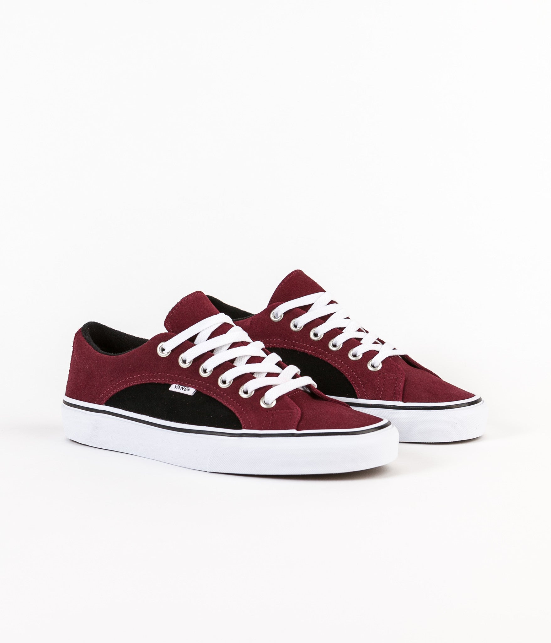 Vans Lampin 2-Tone Suede Shoes - Port Royale / Black | Flatspot