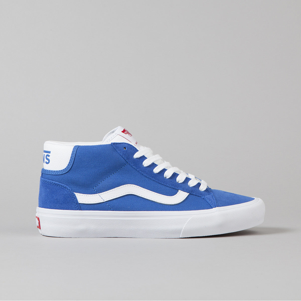 Vans 50th Mid Skool Pro 79' Shoes - Blue / White | Flatspot