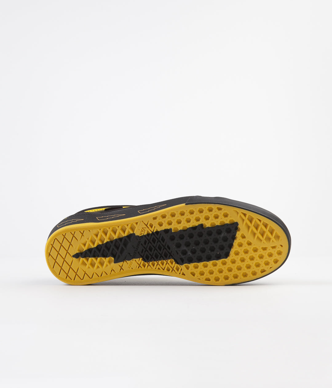 black and yellow vans