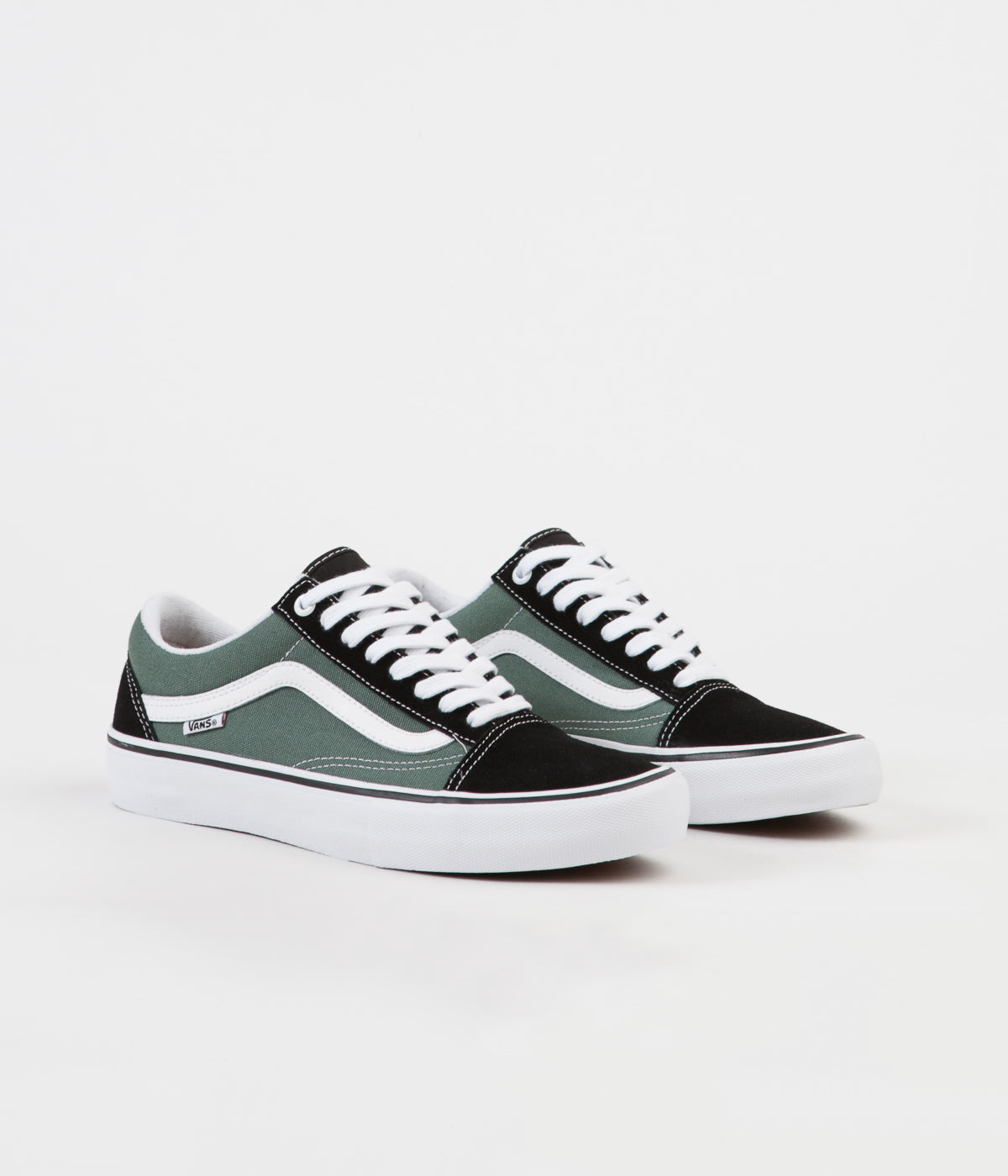 vans old skool pro green