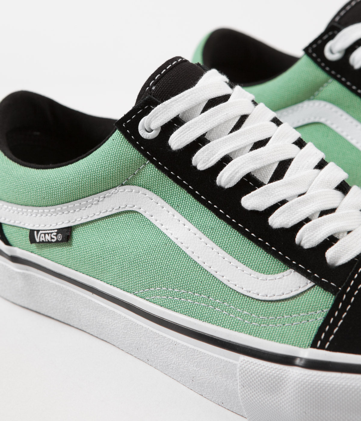 vans old skool pro black green