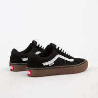 vans black white gum