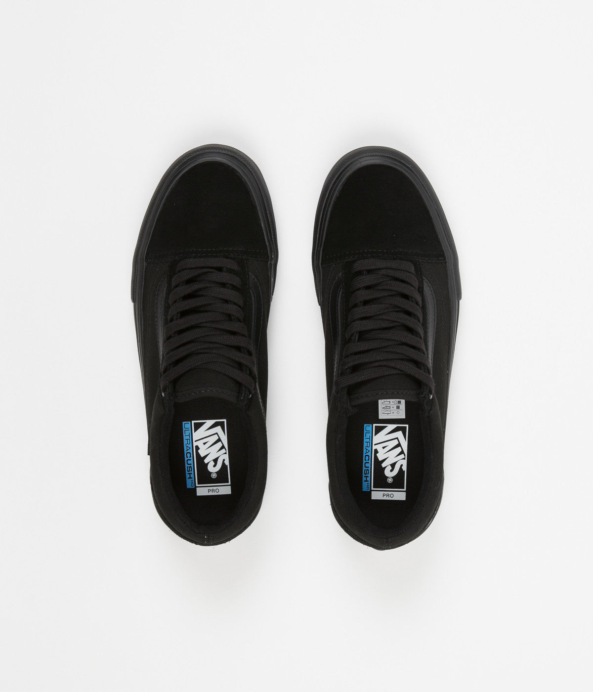 vans old skool pro shoes - blackout