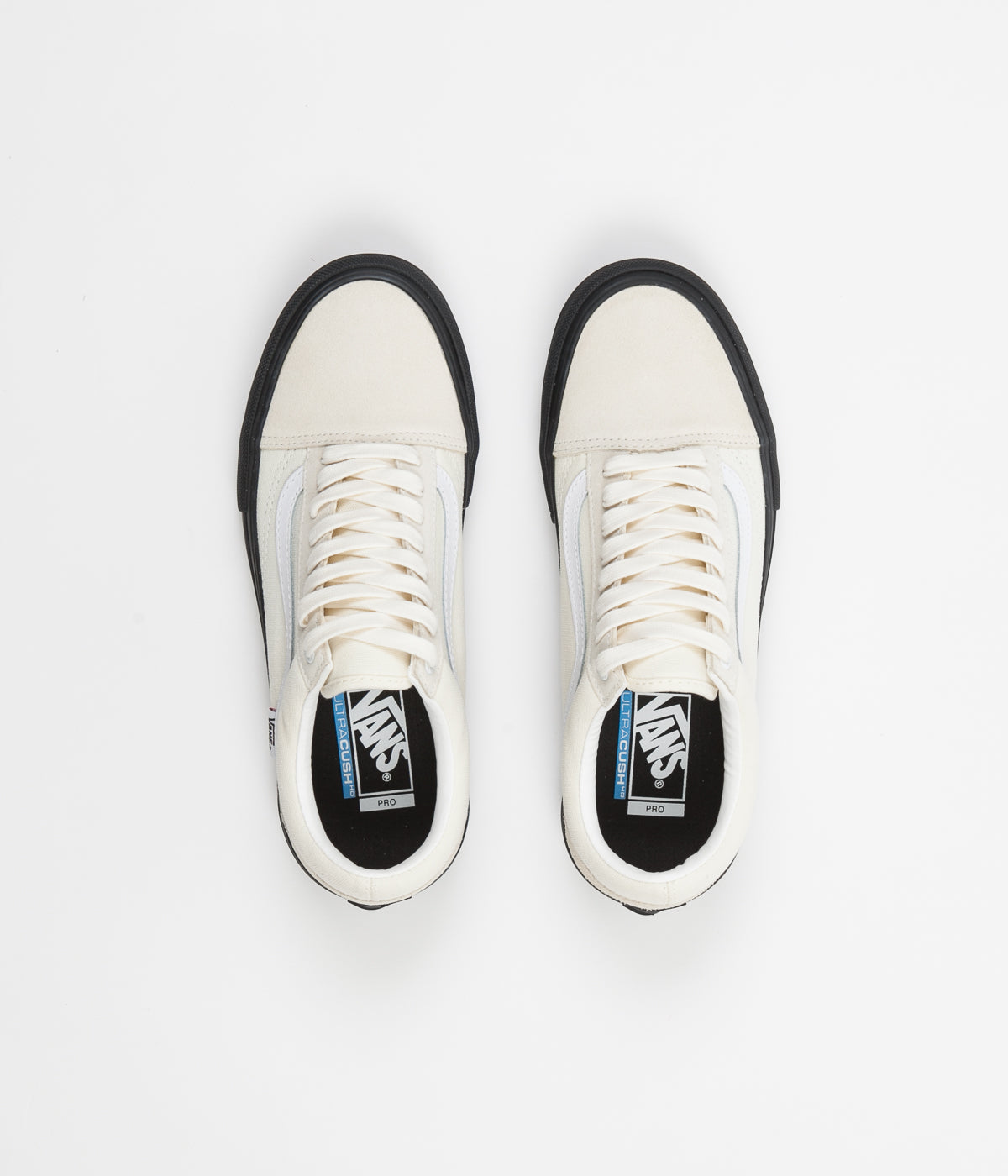 vans old skool pro classic white black 