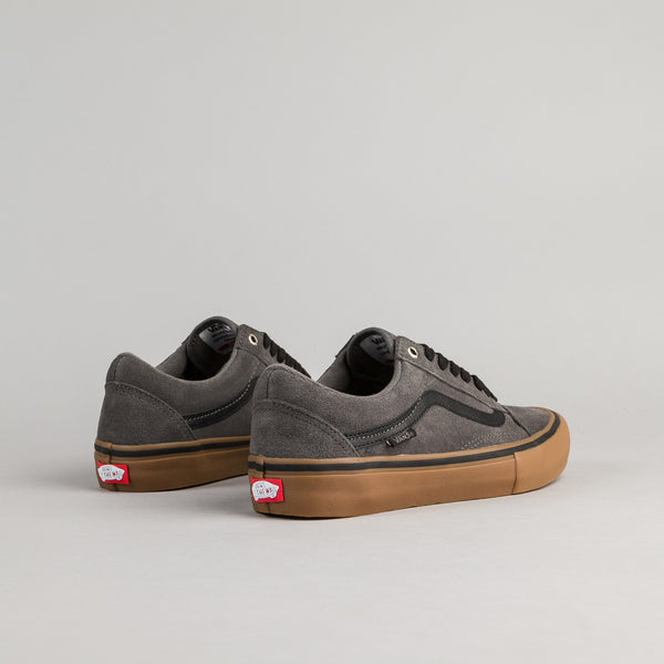 vans old skool grey gum sole