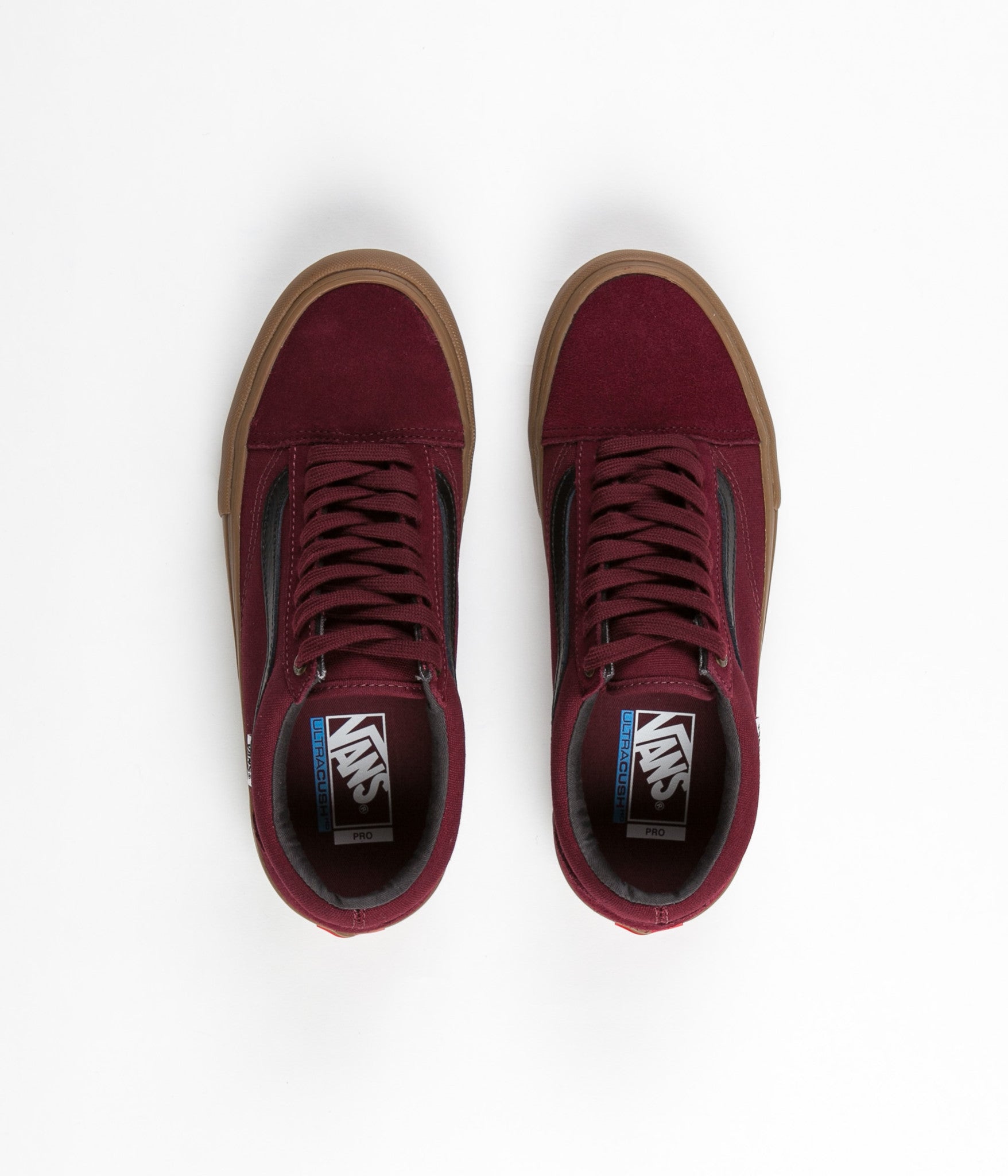 vans old skool pro port black gum