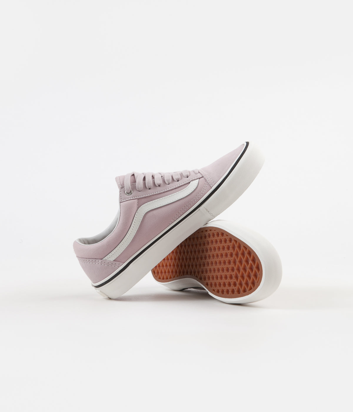 vans violet ice slip on