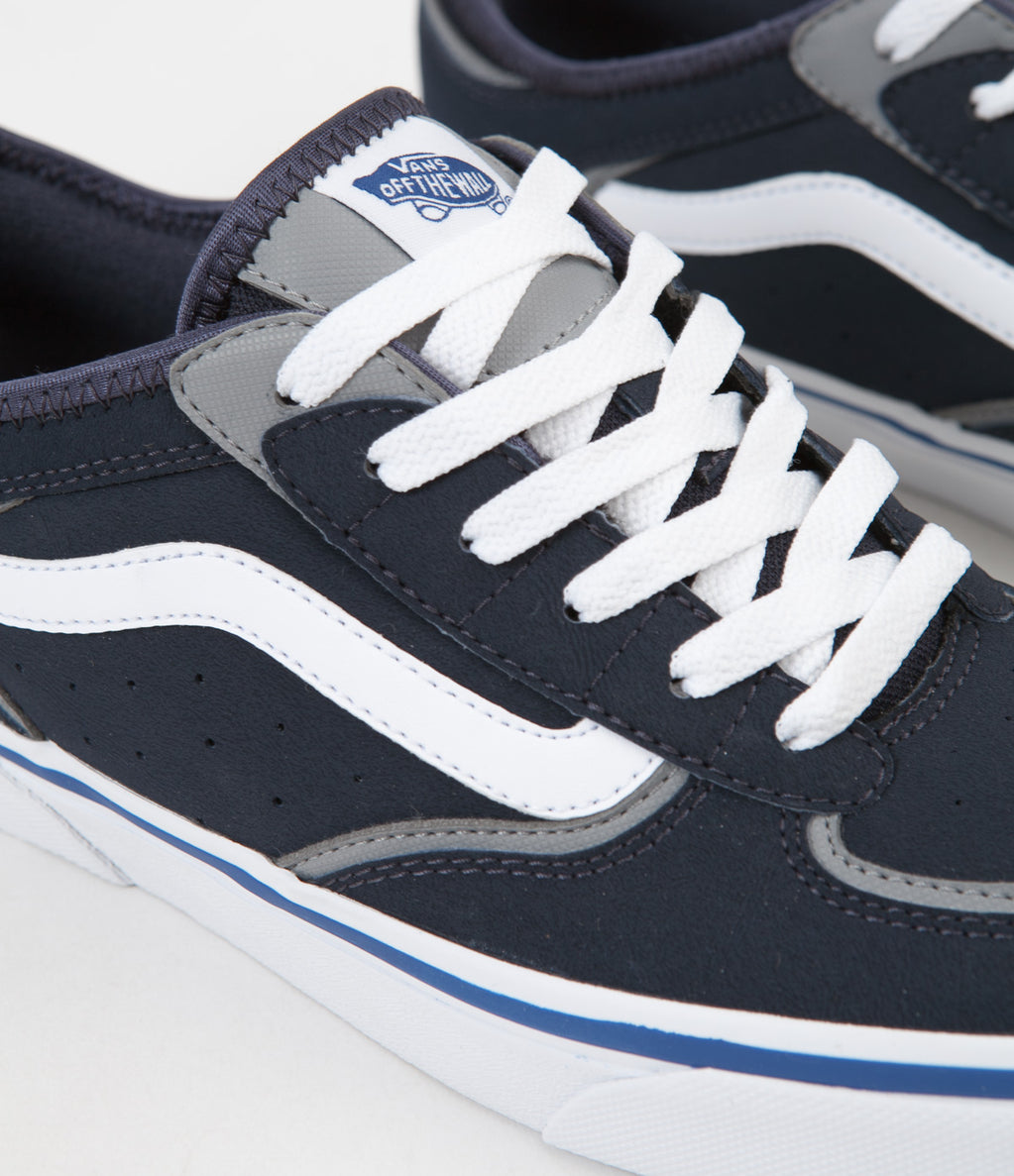 Vans Rowley Classic LX Shoes - Navy / White | Flatspot