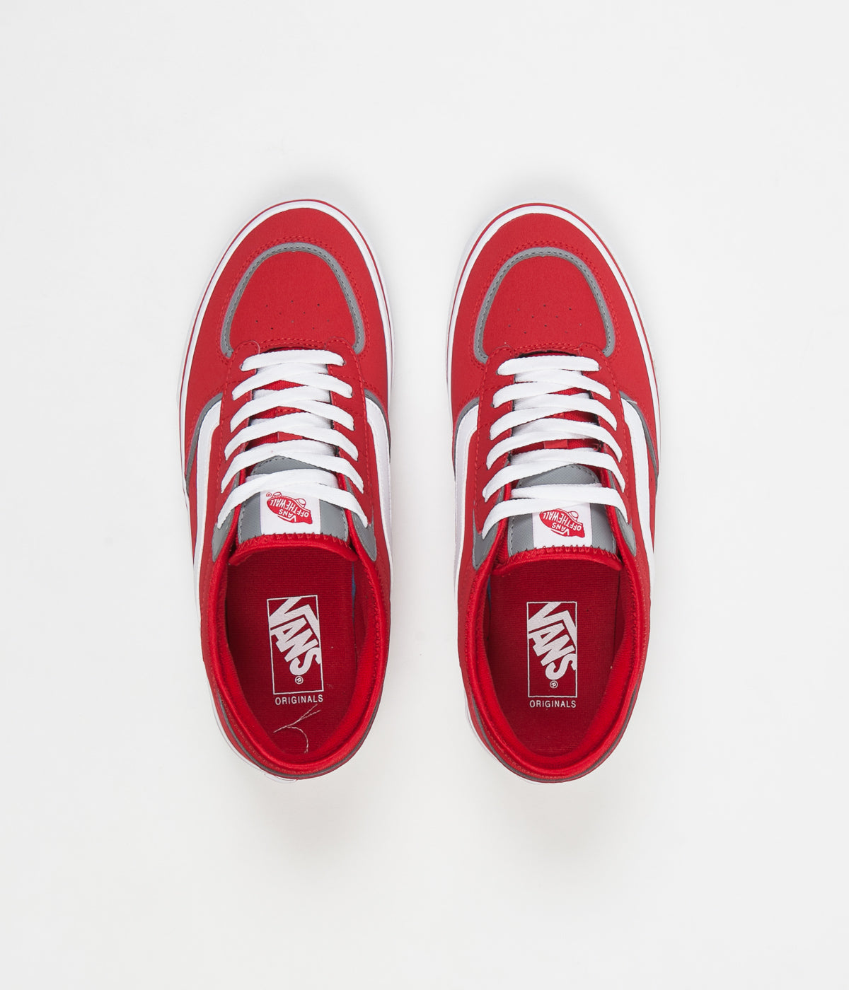Vans Rowley Classic LX Shoes - Racing Red / White | Flatspot
