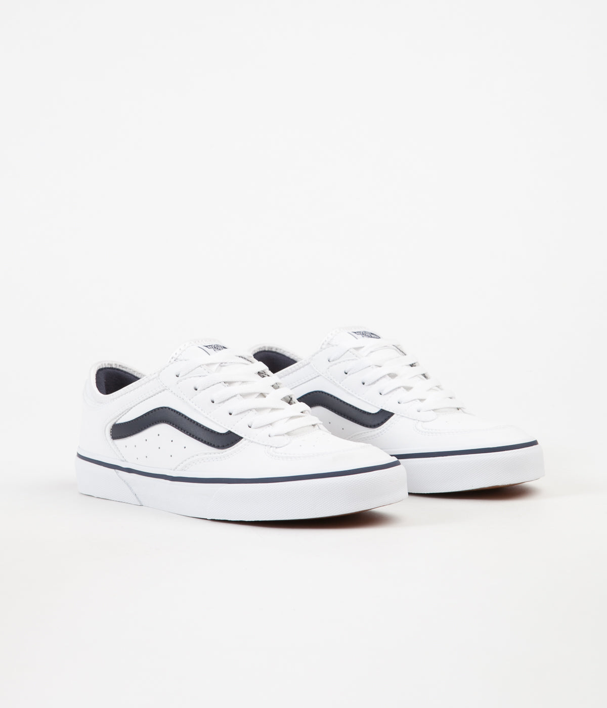 vans rowley white