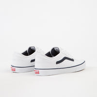 vans rowley white