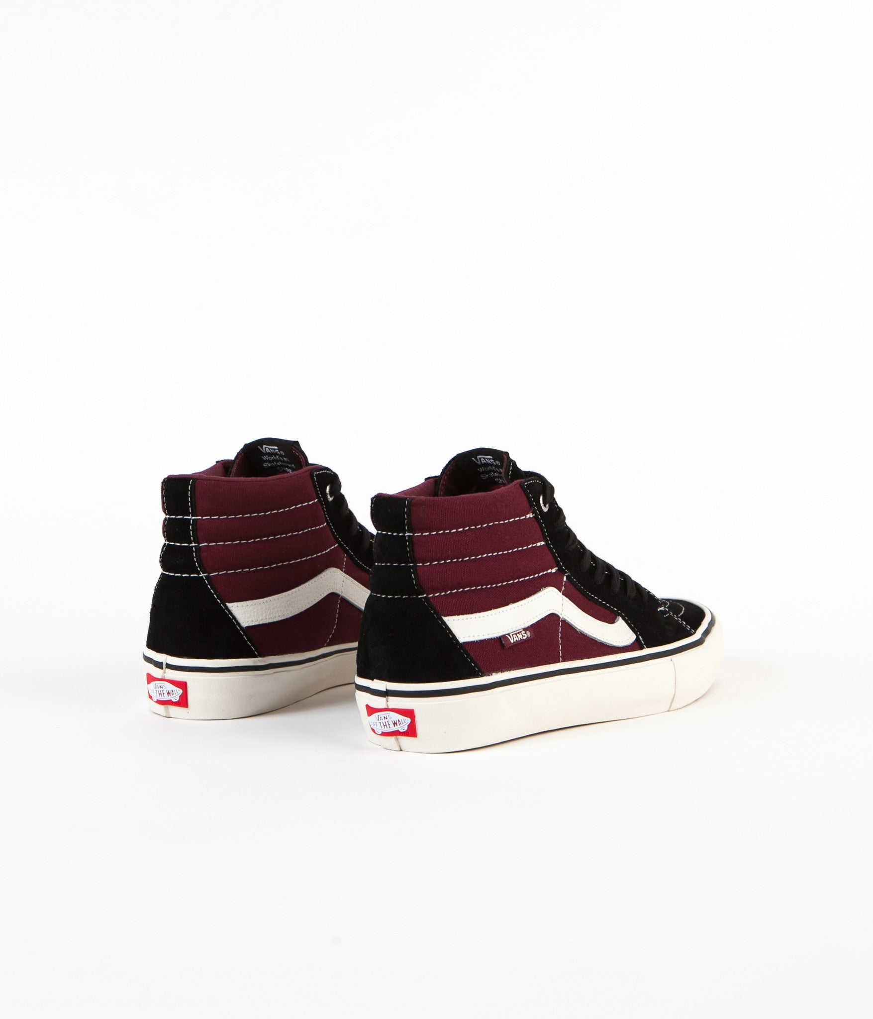 vans sk8 hi pro black port