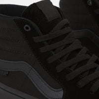 vans sk8 hi pro blackout