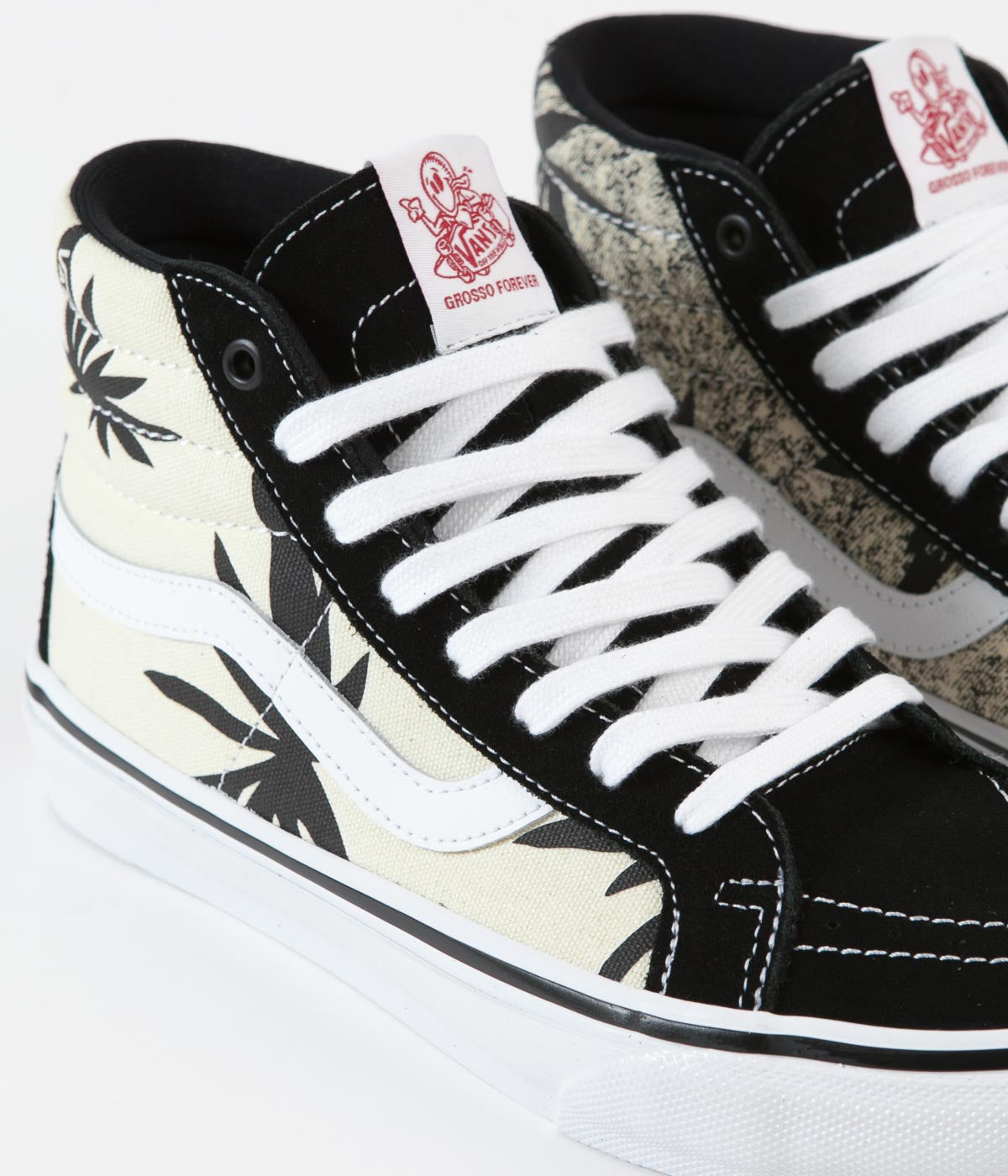 vans sk8 hi palm leaf