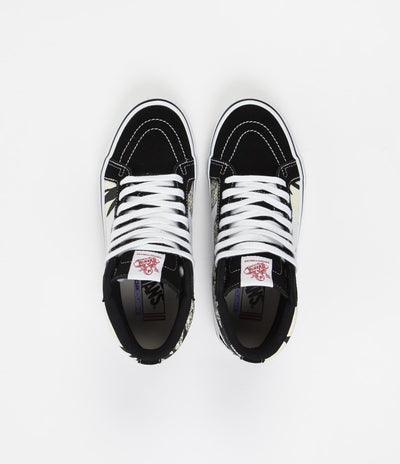 Vans Sk8-Hi Reissue Shoes - (Grosso) '84 Black / Palms | Flatspot