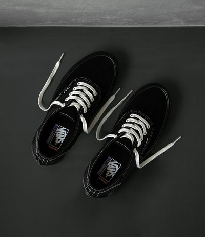 black vans authentic shoes