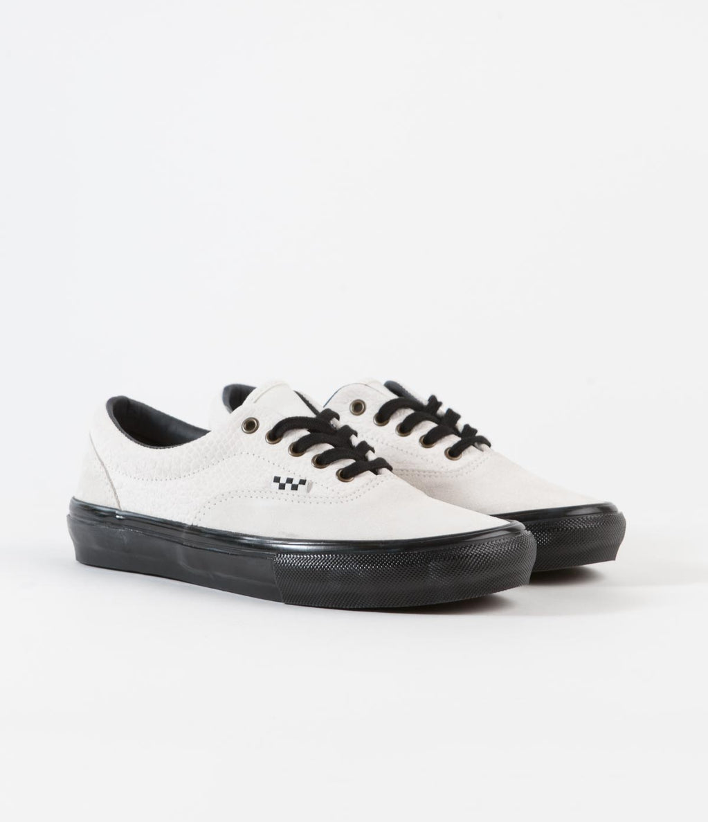 Vans Skate Era Shoes (Breana Geering) Marshmallow / Black Flatspot