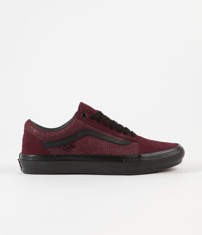 vans shoes red and black price
