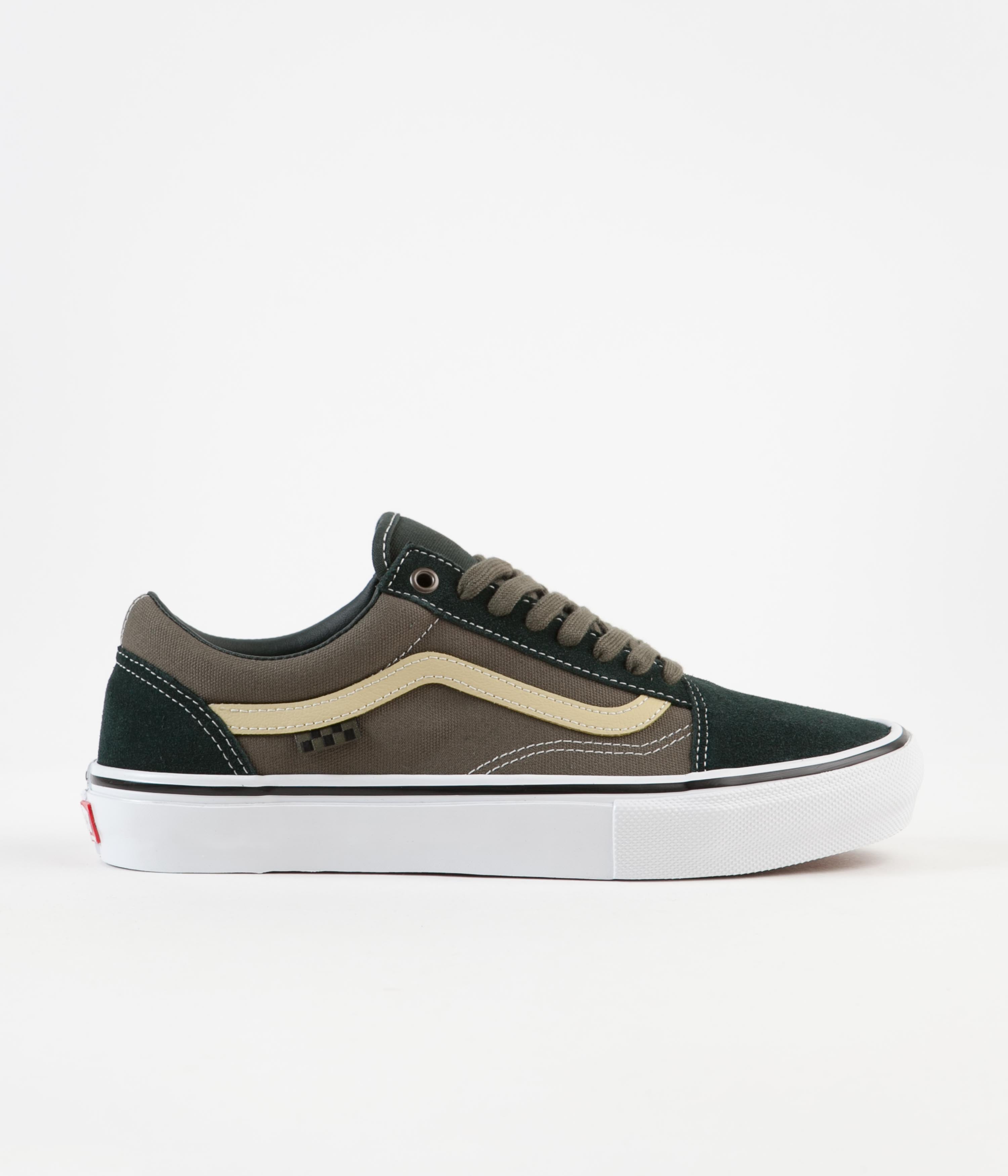 khaki vans