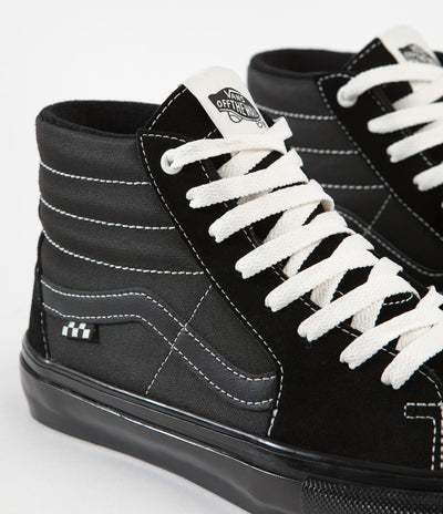 vans sk8 hi skateboarding