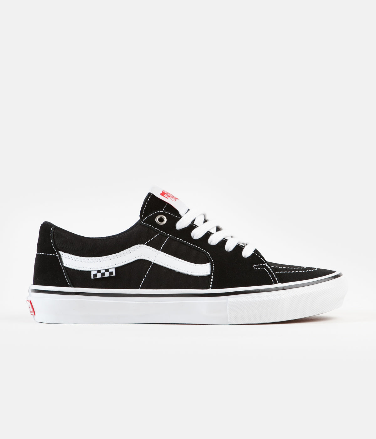 vans sk8 low black and white