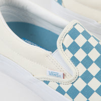 vans slip on pro adriatic blue