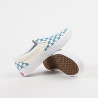 vans slip on pro adriatic blue