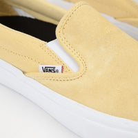 vans slip on pro shoes dusky citron