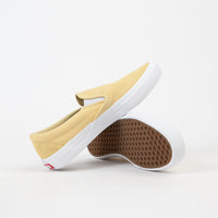 vans slip on pro shoes dusky citron