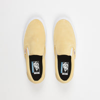 vans slip on pro shoes dusky citron