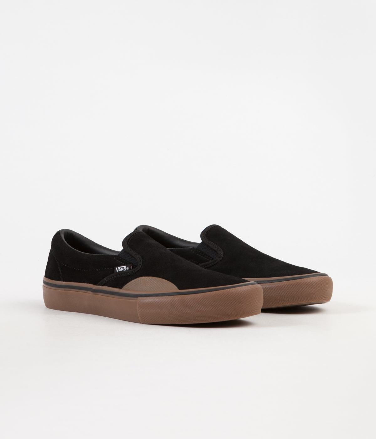 Vans Slip On Pro Shoes - (Rubber) Black 