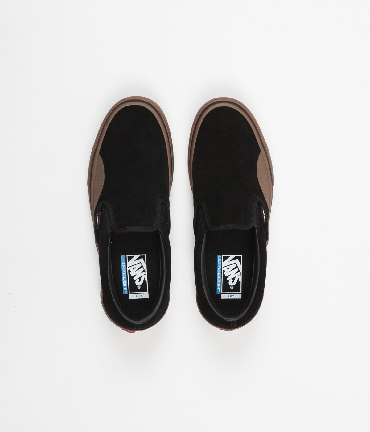 vans black rubber shoes