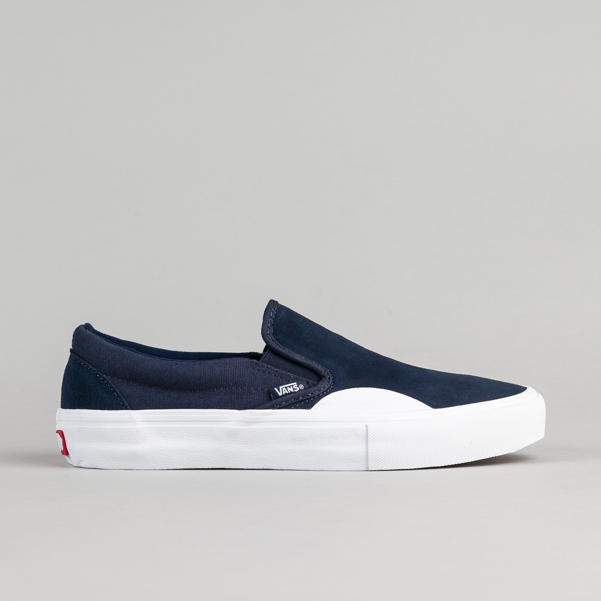 vans slip on pro rubber dress blue