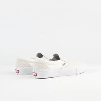 vans slip on pro rubber print marshmallow