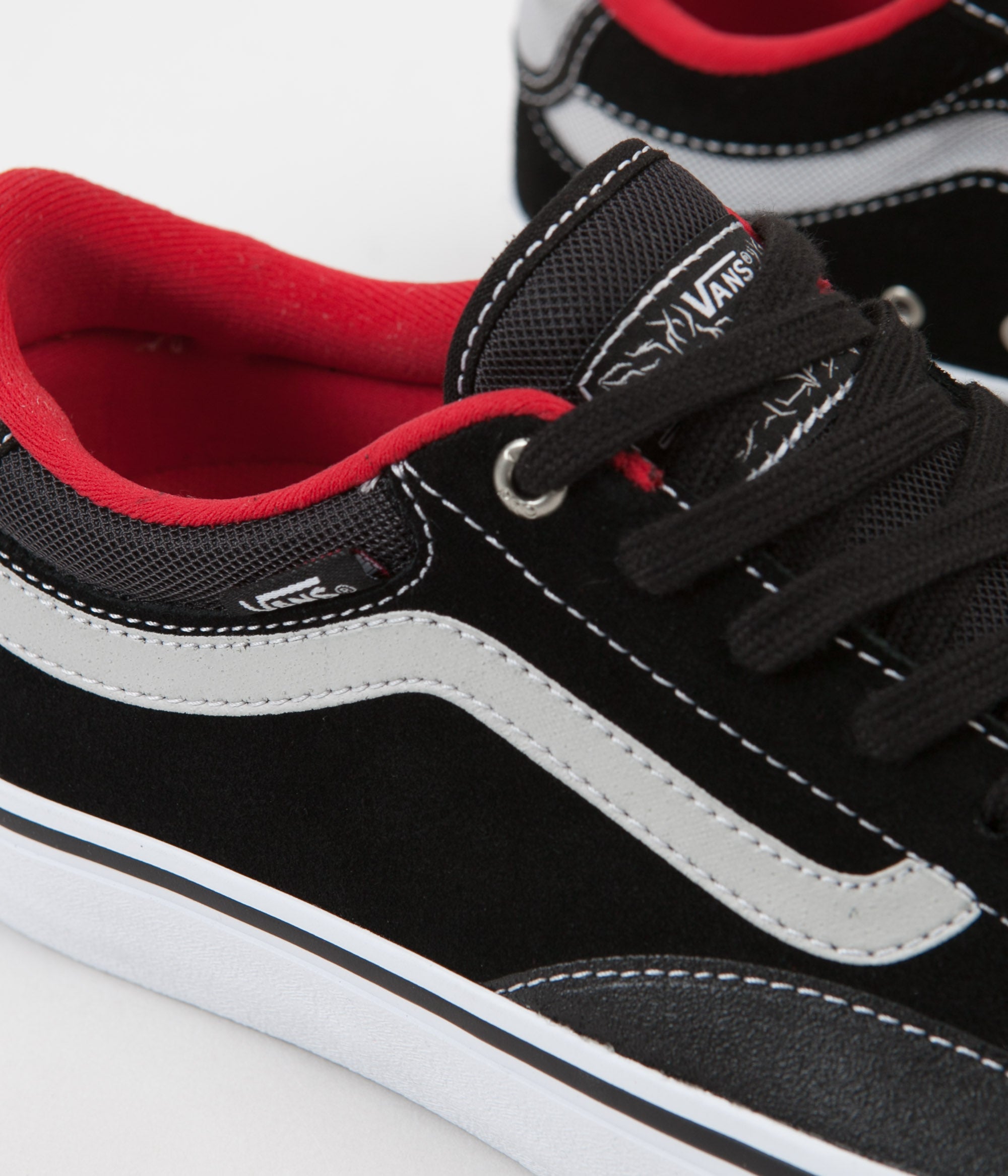 vans tnt black red