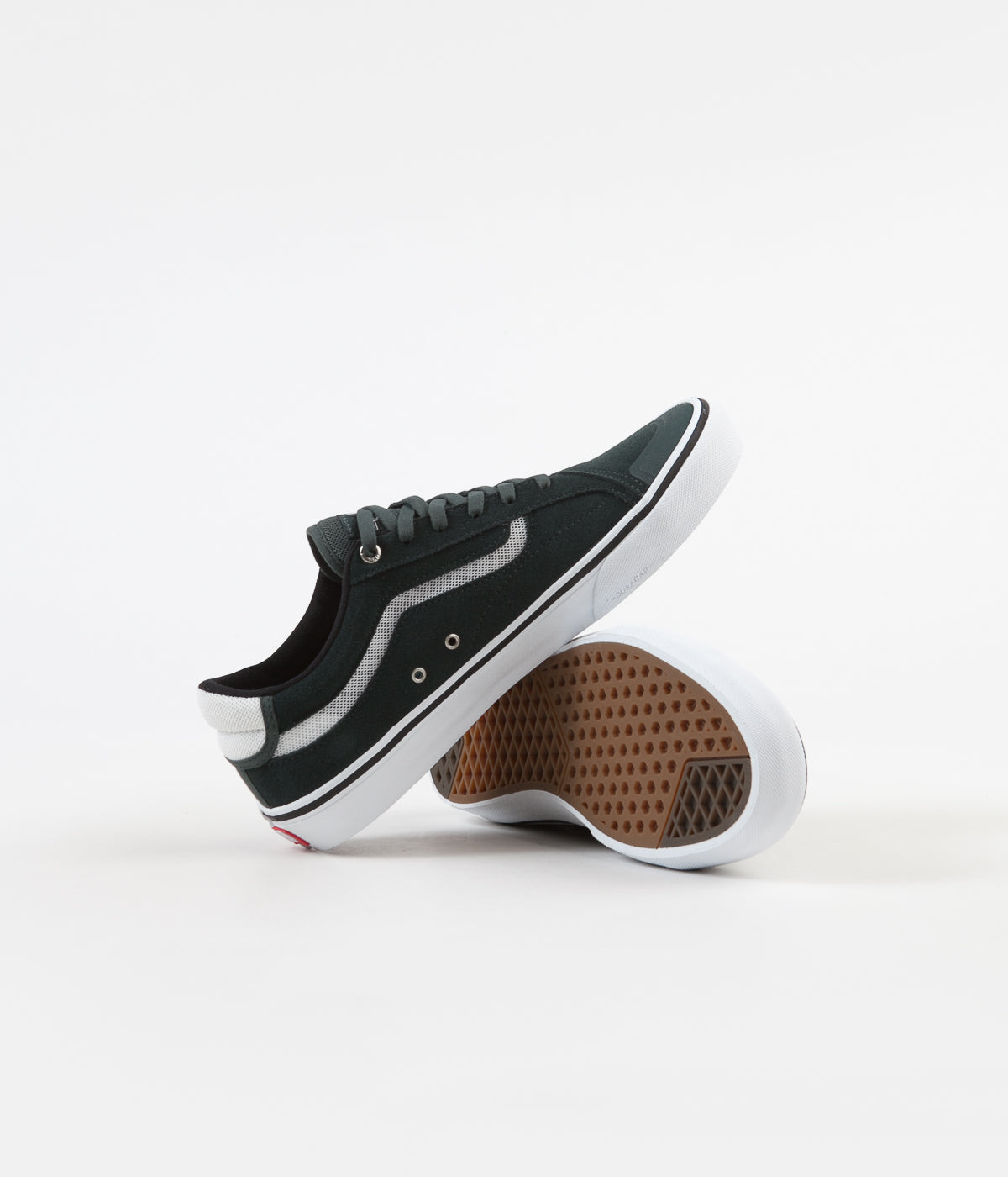 vans darkest spruce true white