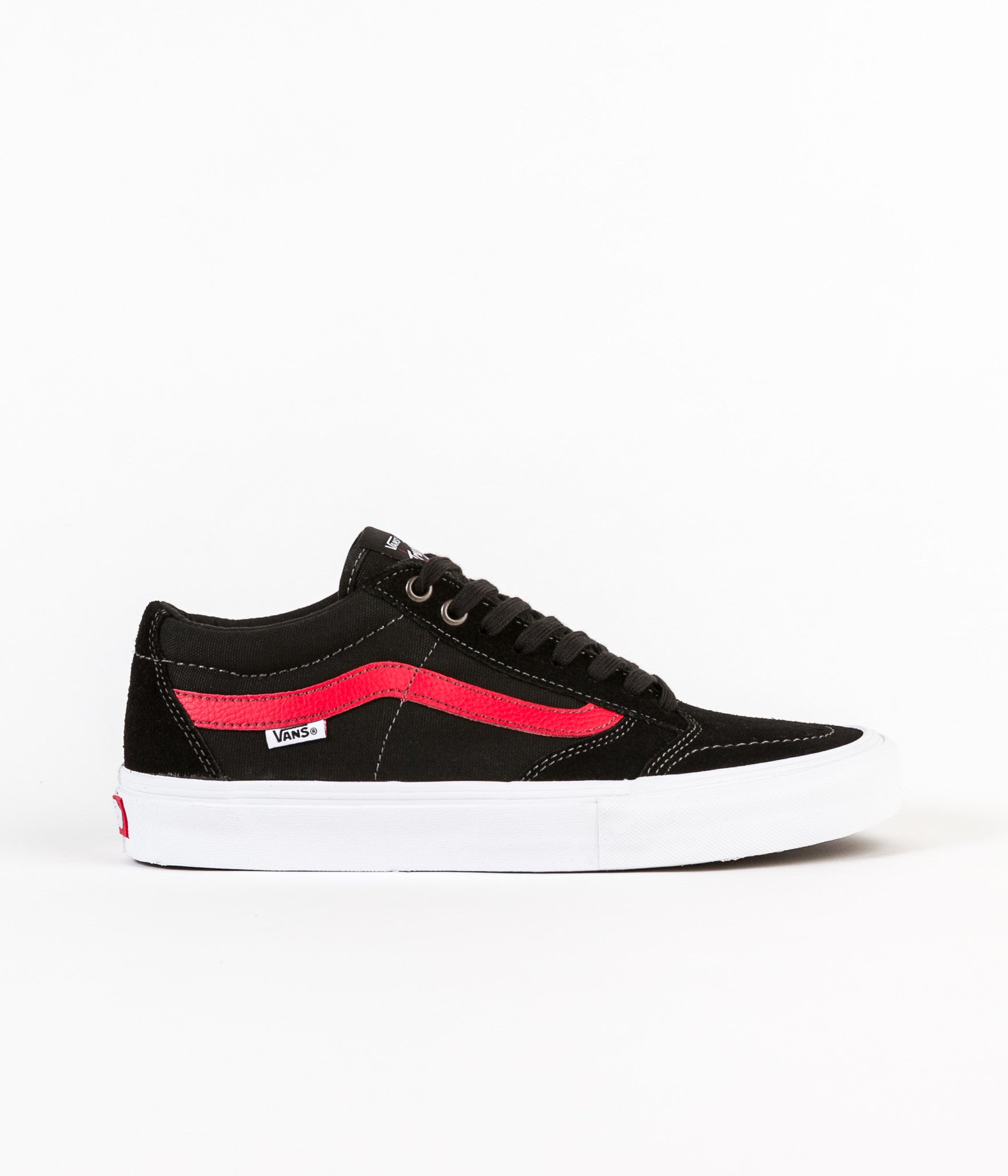 vans shoes red and black price