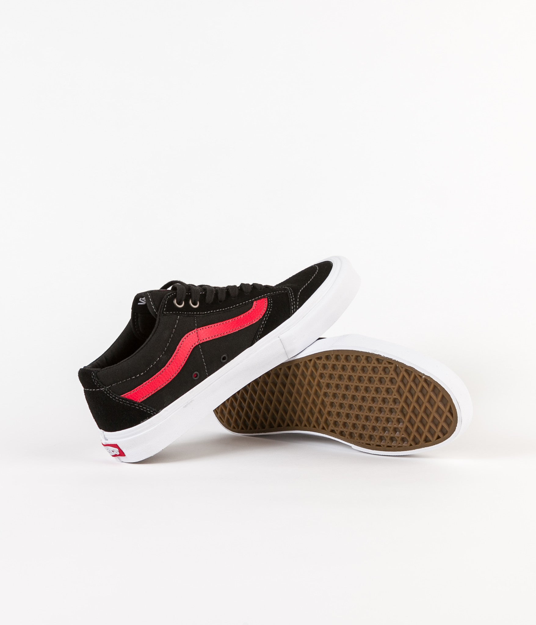 Vans TNT SG Shoes - Black / Racing Red 