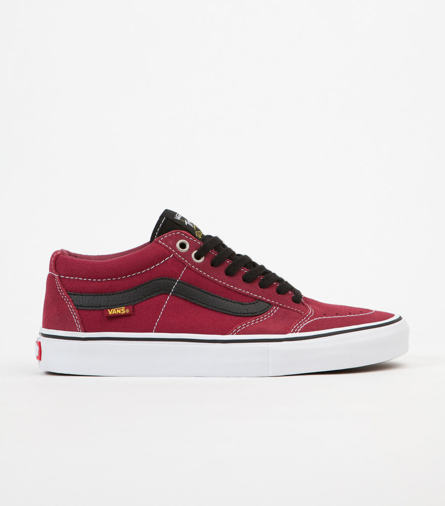 vans tnt red yellow and black